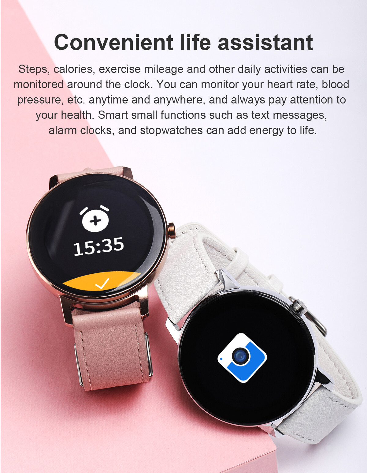Smart Watch IP67 Waterproof Activity Tracker Bluetooth Call Wristwatch for Phone
