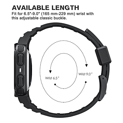 1 Pack Silicone Strap Compatible with Fitbit Versa 4/3/2/1, Versa Lite, Sense 2