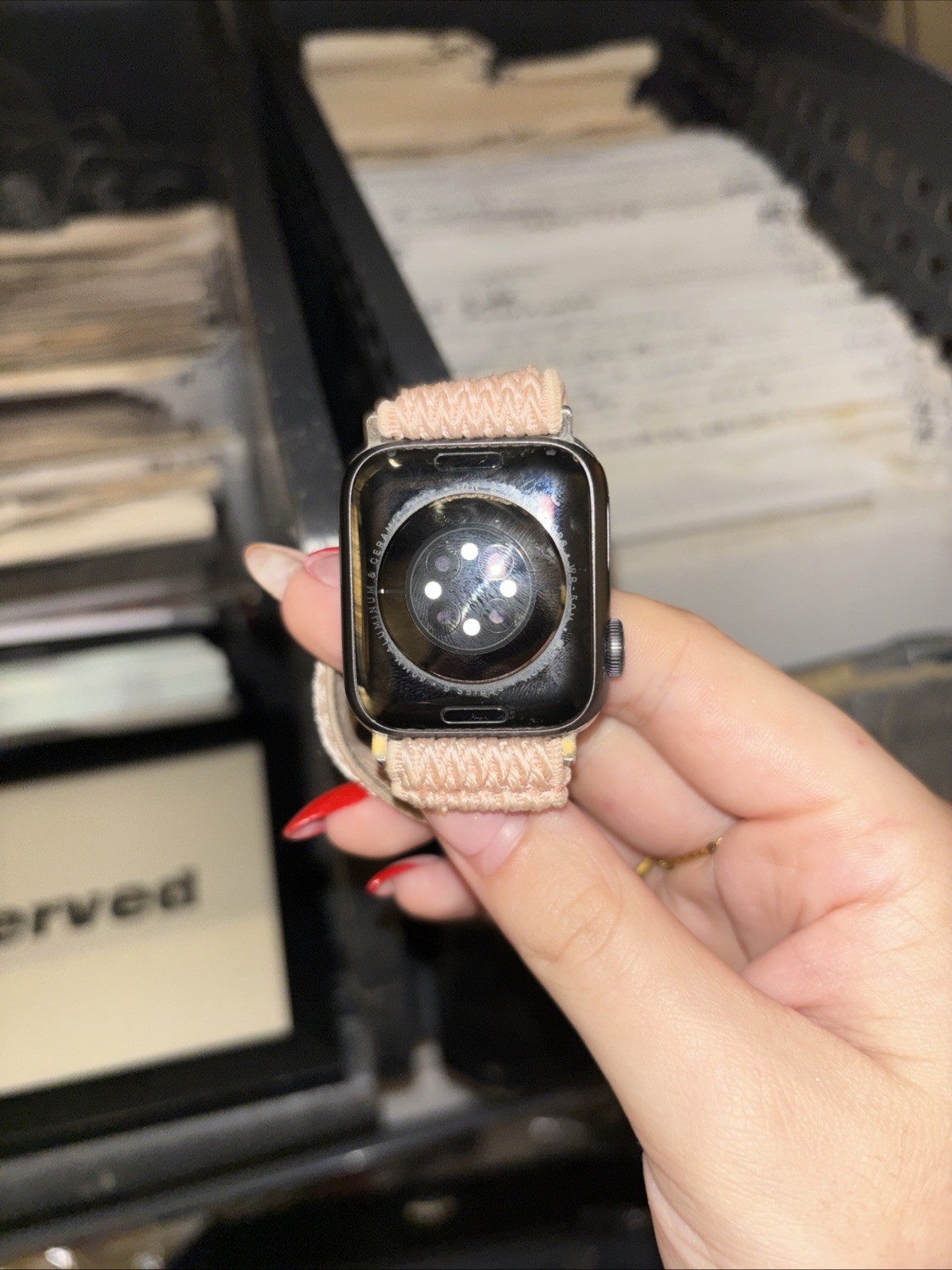 Apple Watch Series 6 40MM (GPS + Cellular) – Black – A2293