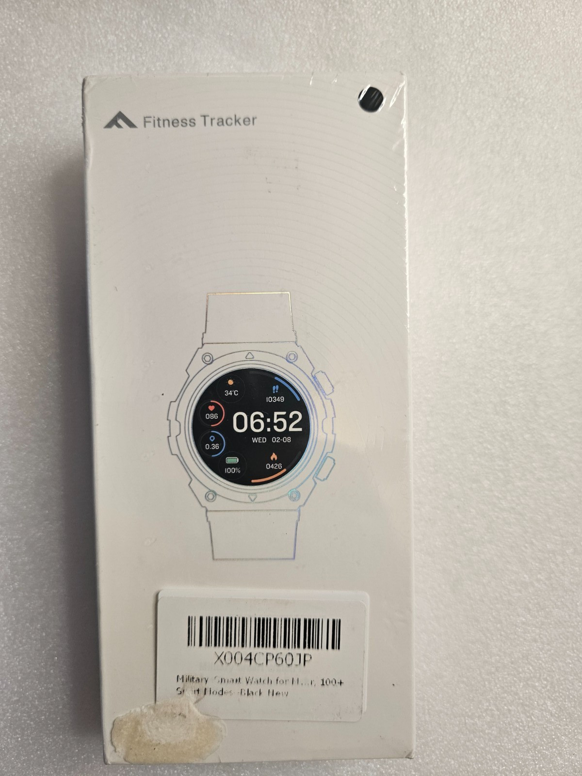 Military Smartwatch for men – 1.52″ Display, Waterproof IP68 ISO 13+/Android 9+