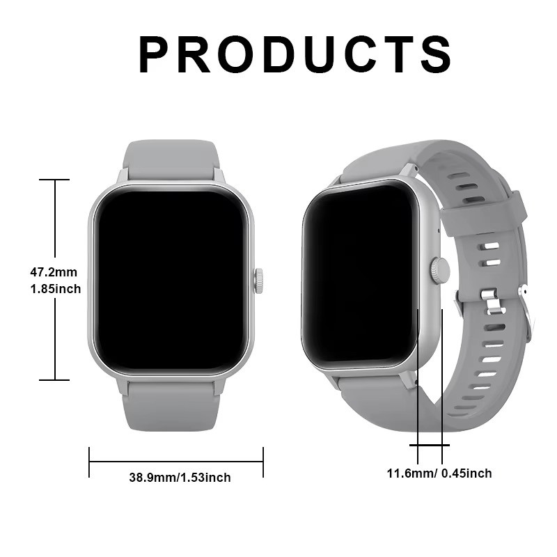 Smart Watch Multi Men Women Waterproof Heart Rate Monitor for iPhone Android USA