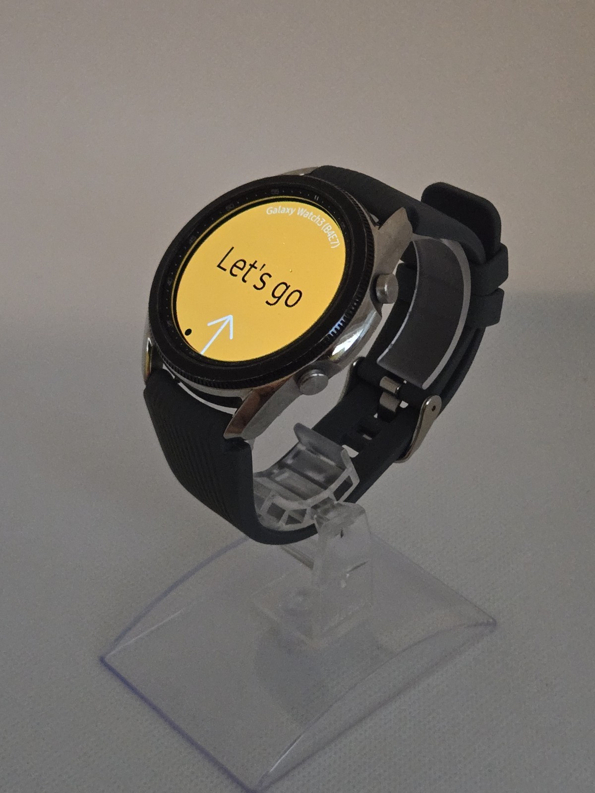Samsung Galaxy Watch 3 45mm Silver Bluetooth Smartwatch SM-R840 + | Excellent…