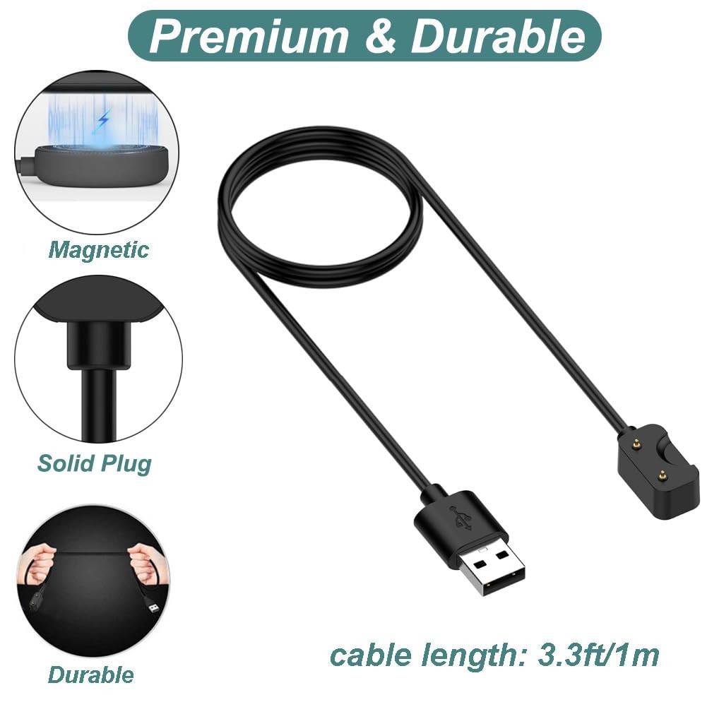 Charger for Galaxy Fit 3 SM-R390 Fitness Watch 1.8ft Replacement USB Cable Cord