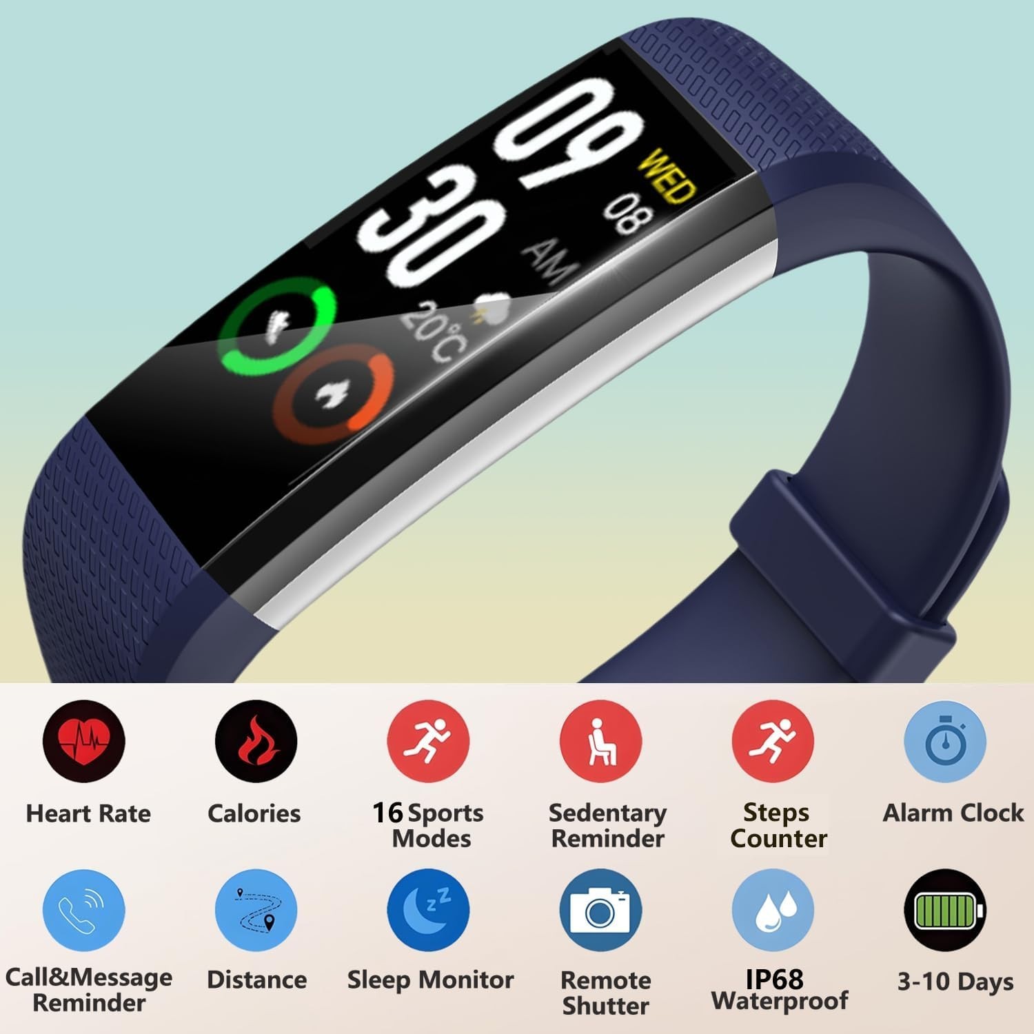 Women’s Smart Watch Bluetooth SmartWatch For Apple iPhone iOS and Android