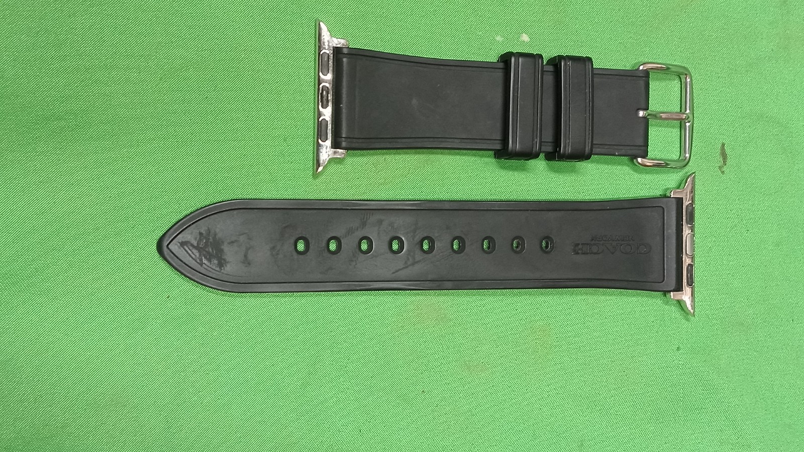 Apple Watch SE 44mm GPS+Cell Unlocked Black Coach Band A2354 32GB NO CHGR