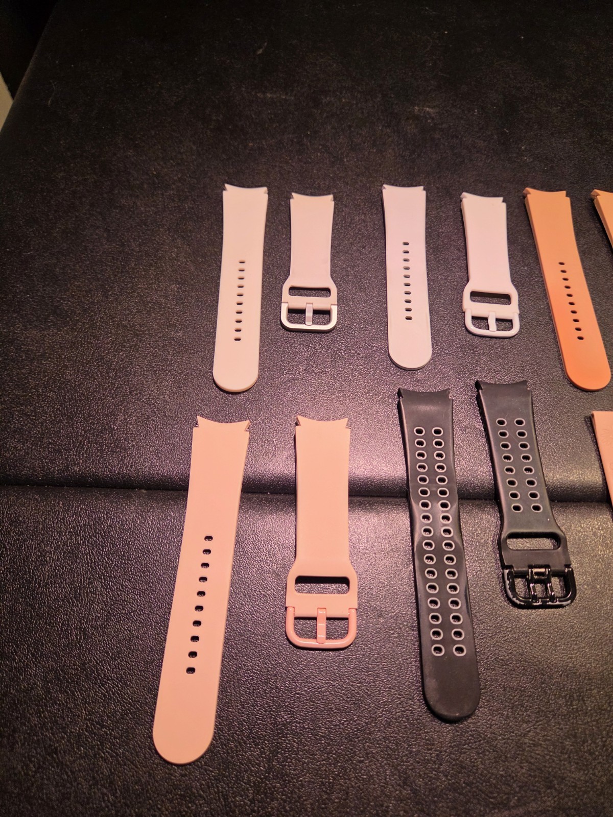 Samsung Galaxy Watch4 SM-R860 40mm Black Aluminum Case with 7 Bands, 2 Covers, +