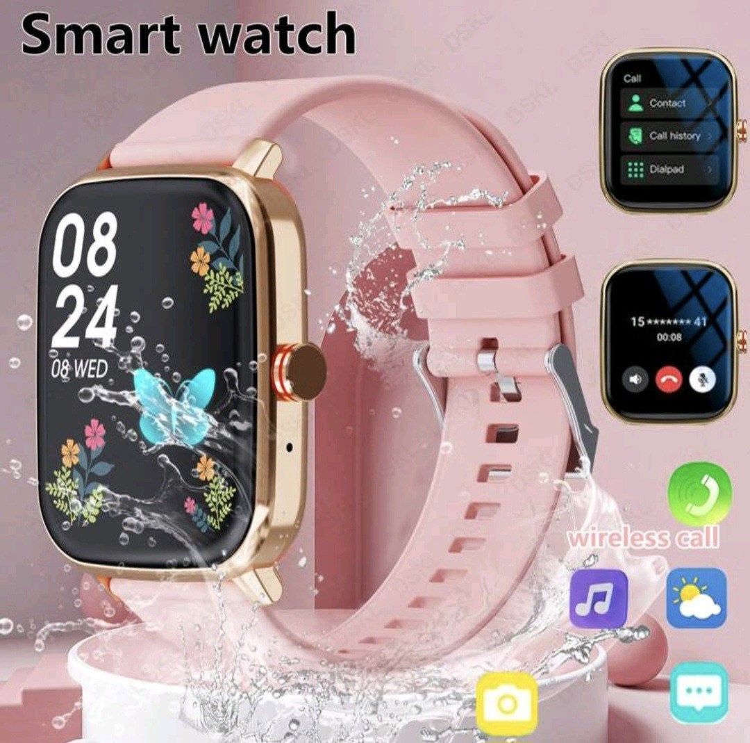 Smart Watch Touch Bluetooth Heart Rate Fitness Sport Waterproof For Android iOS
