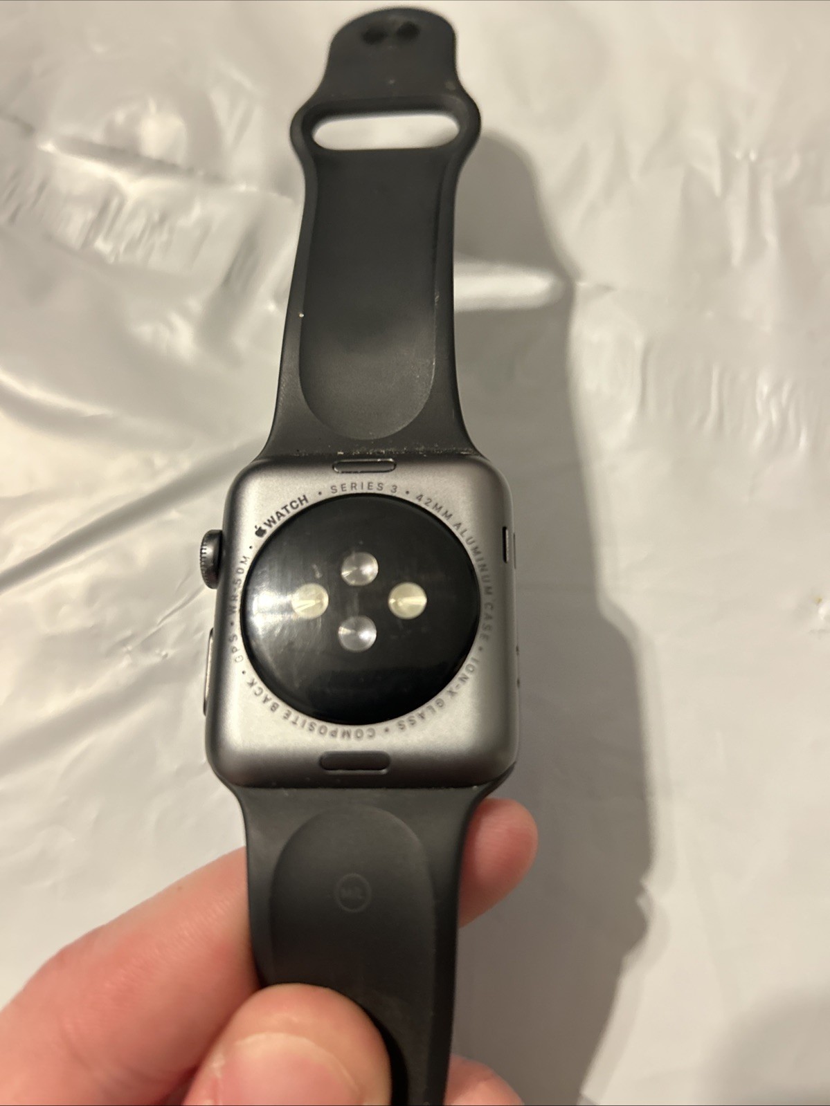 Apple Watch Series 3 Aluminum 42mm (GPS Only No Cellular) Space Gray (USED)