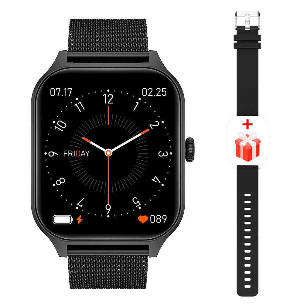 Bluetooth Smart Watch Men Women Fitness Tracker Watch For iOS Android Phones