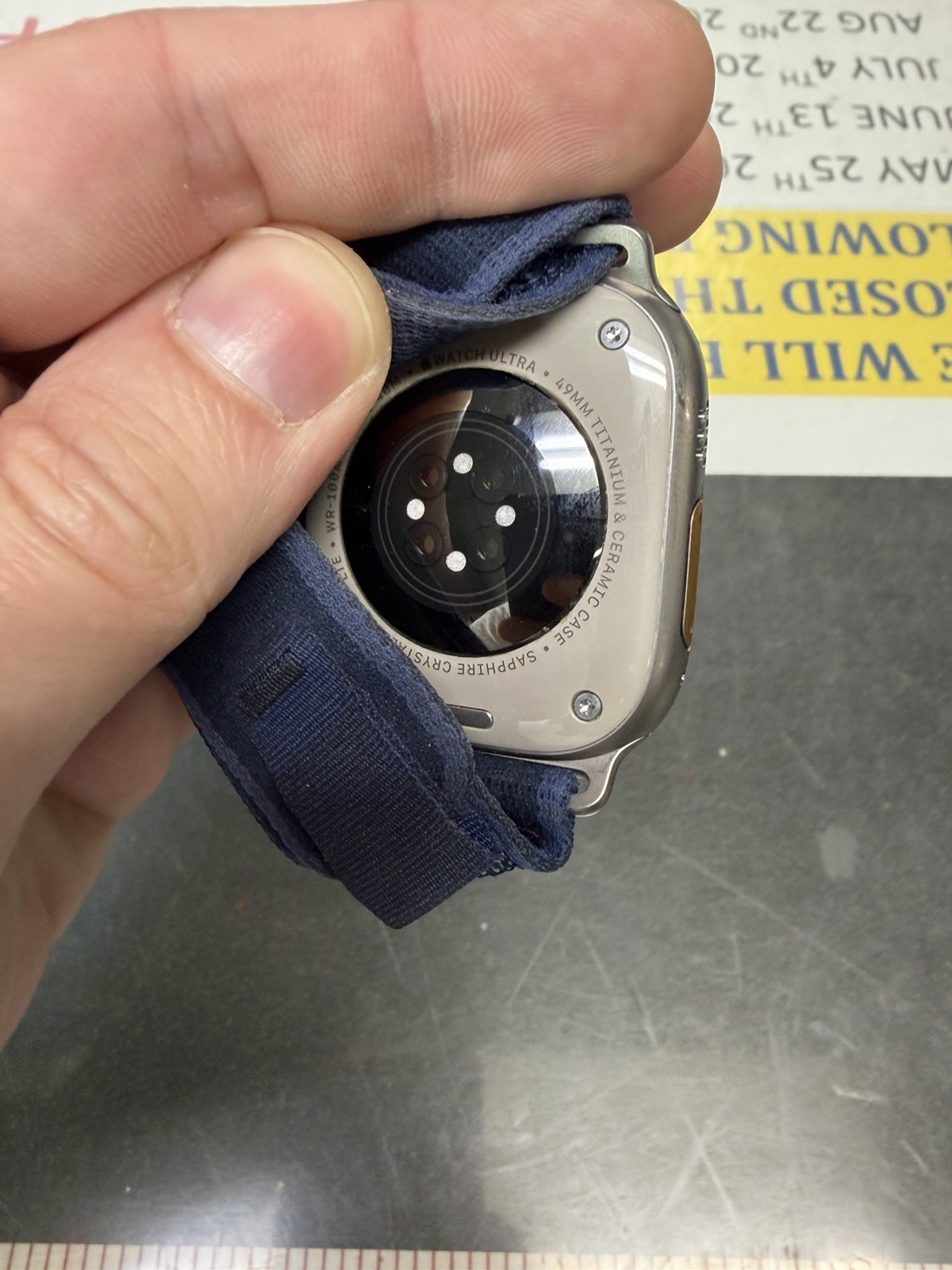 Unlocked Apple Watch Ultra 2 49MM Natural Titanium A2986