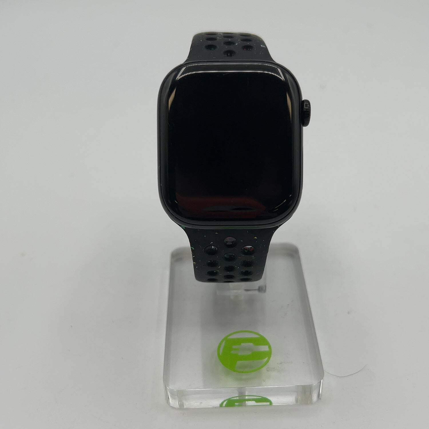 GPS Only Apple Watch Series 11 46MM Black Aluminum Splash Nike Band MEW84LW/A