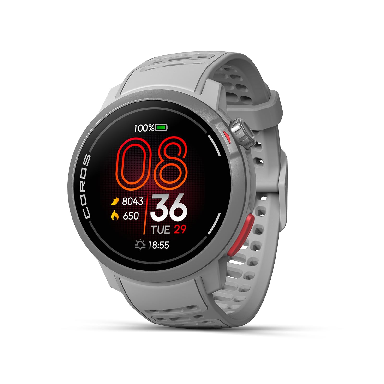 GPS Sport Watch with 1.3″ AMOLED, 20-Day Battery, Navigation & Sleep Tracking