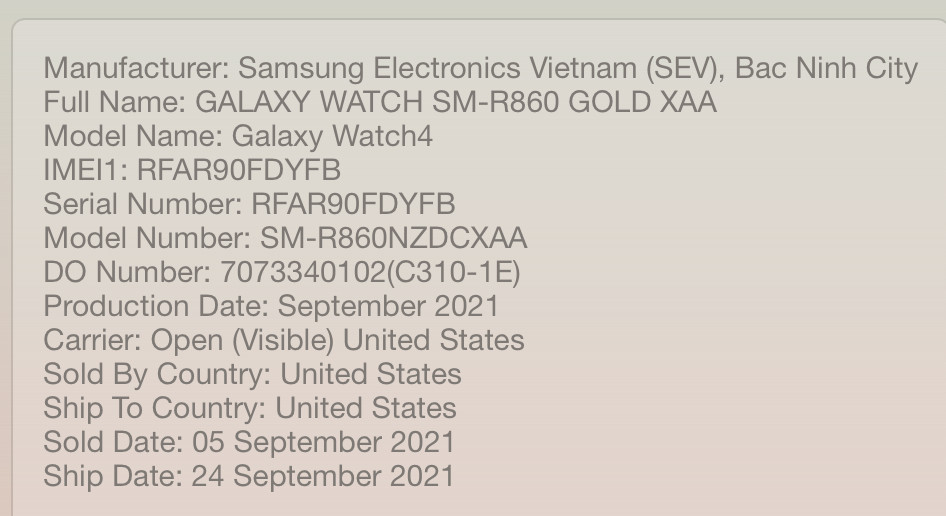 Samsung Galaxy Watch4 Aluminum Smartwatch 40mm Pink Gold GPS WiFi #5