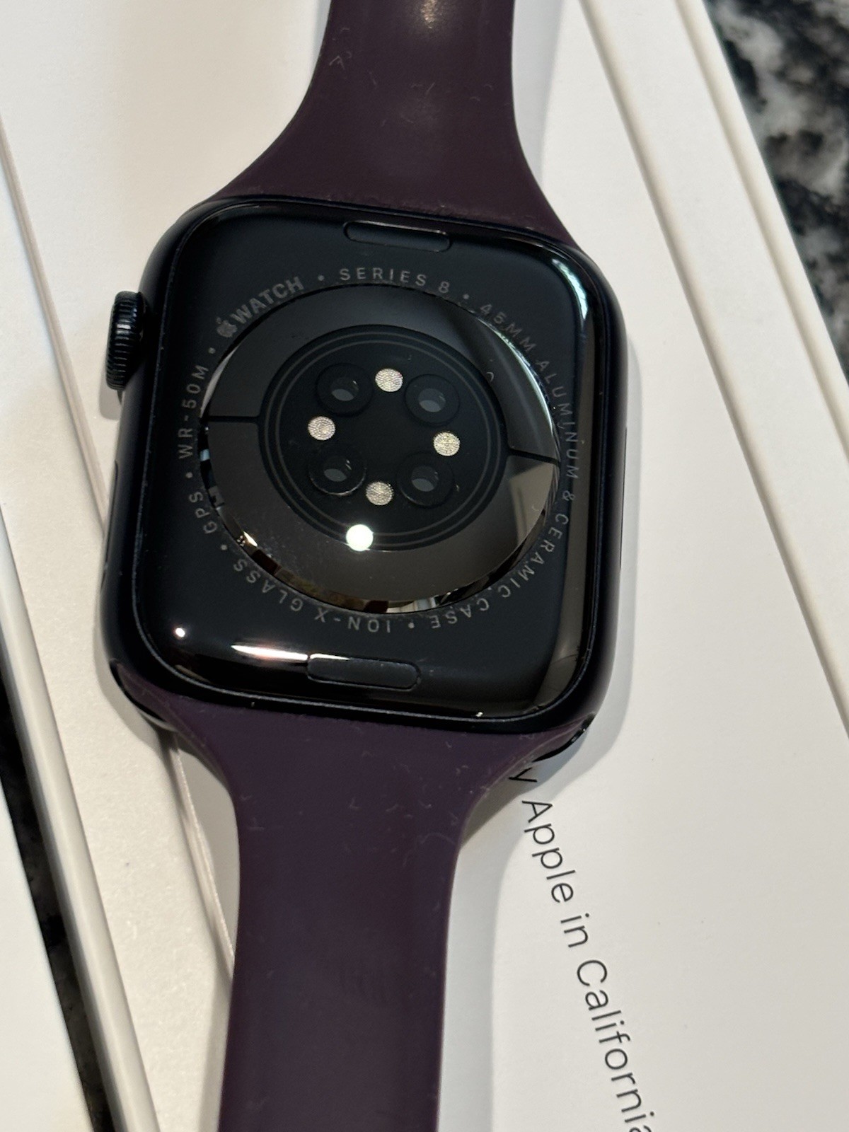 Apple Watch Series 8 GPS 45mm 86% Battery Life