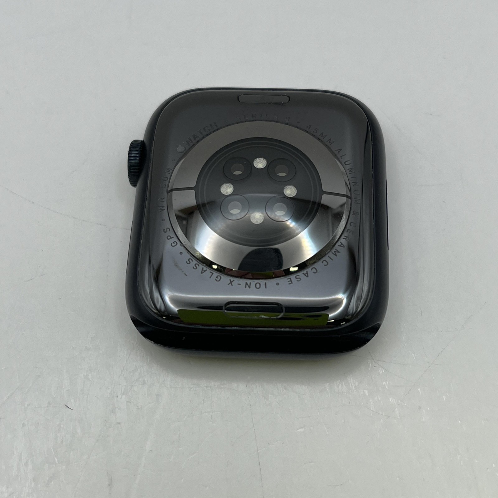Apple Watch (Series 8) 45mm Space Black Aluminum (GPS) w/ Band – Very Good