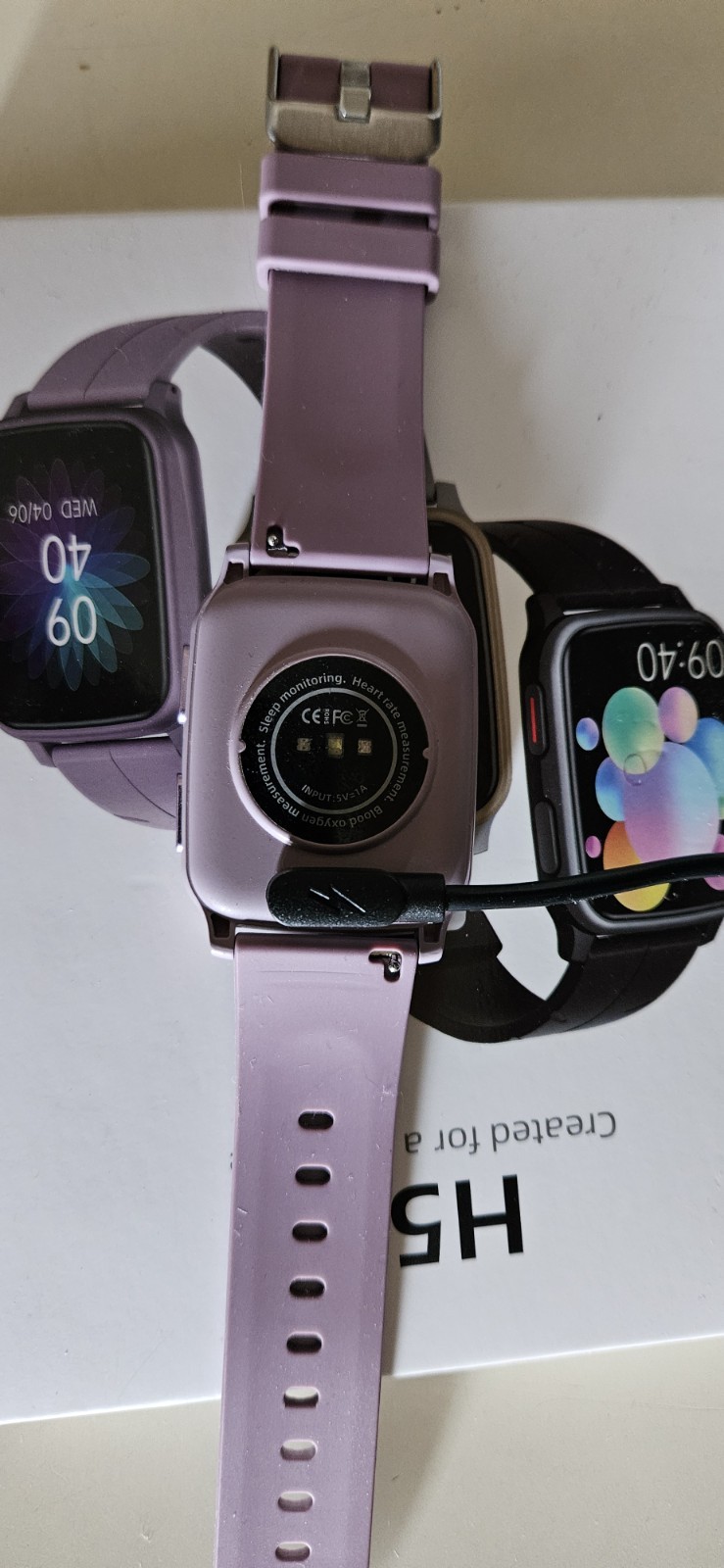 Fitvii H56 Bluetooth Smart Watch Purple