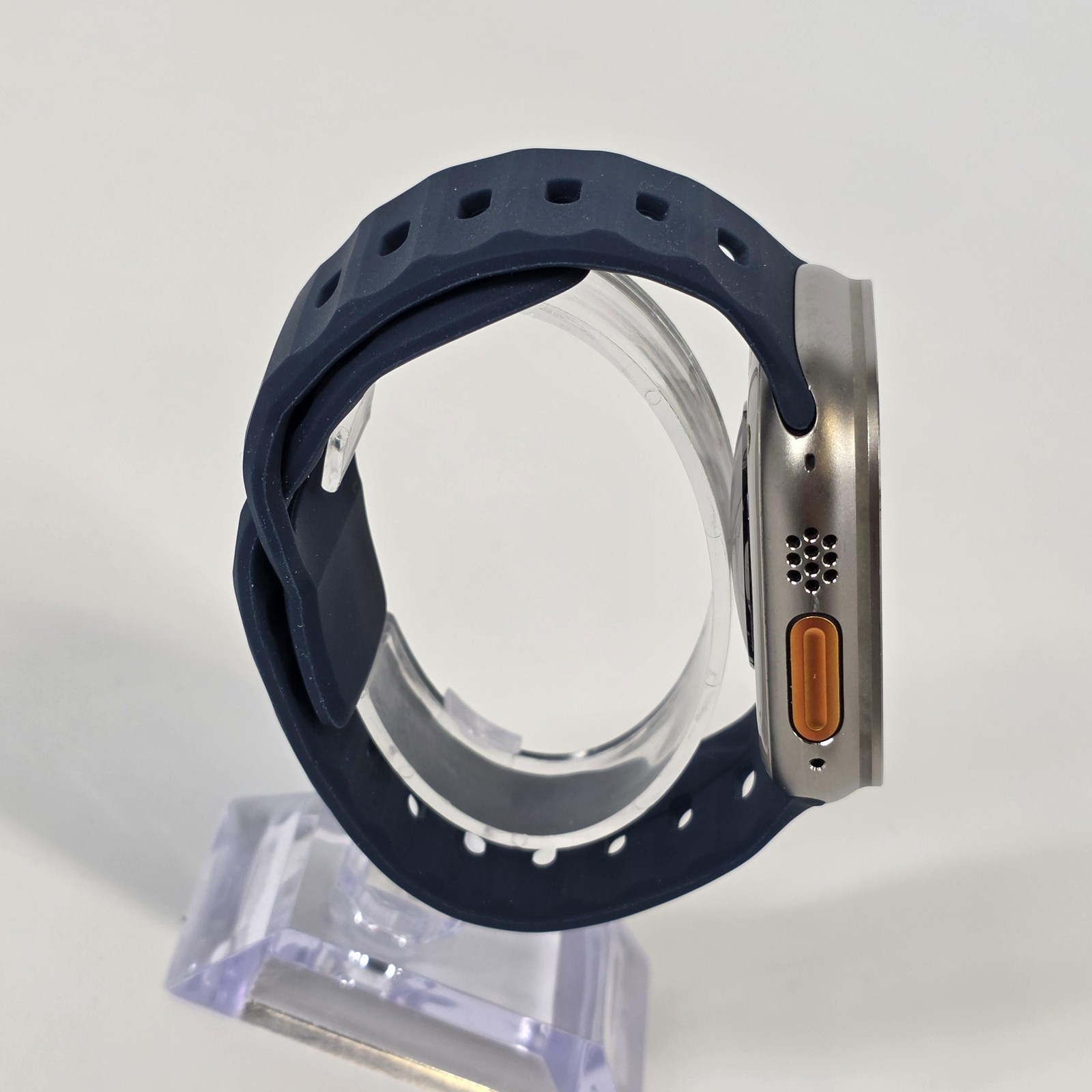 Apple Watch (Ultra 2) 49mm Natural Titanium (LTE) w/ Blue Ocean Band- Very Good