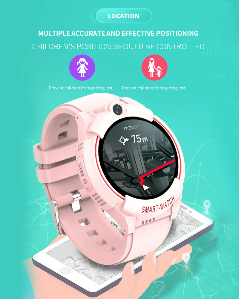 Kids Smart Watch 4G SOS Call Phone Watch with Camera for Boys Girls Wristwatch
