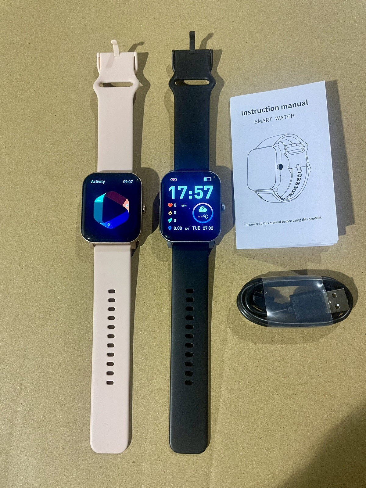 Smart Watch For Men/Women, Waterproof Smartwatch Bluetooth iPhone Samsung