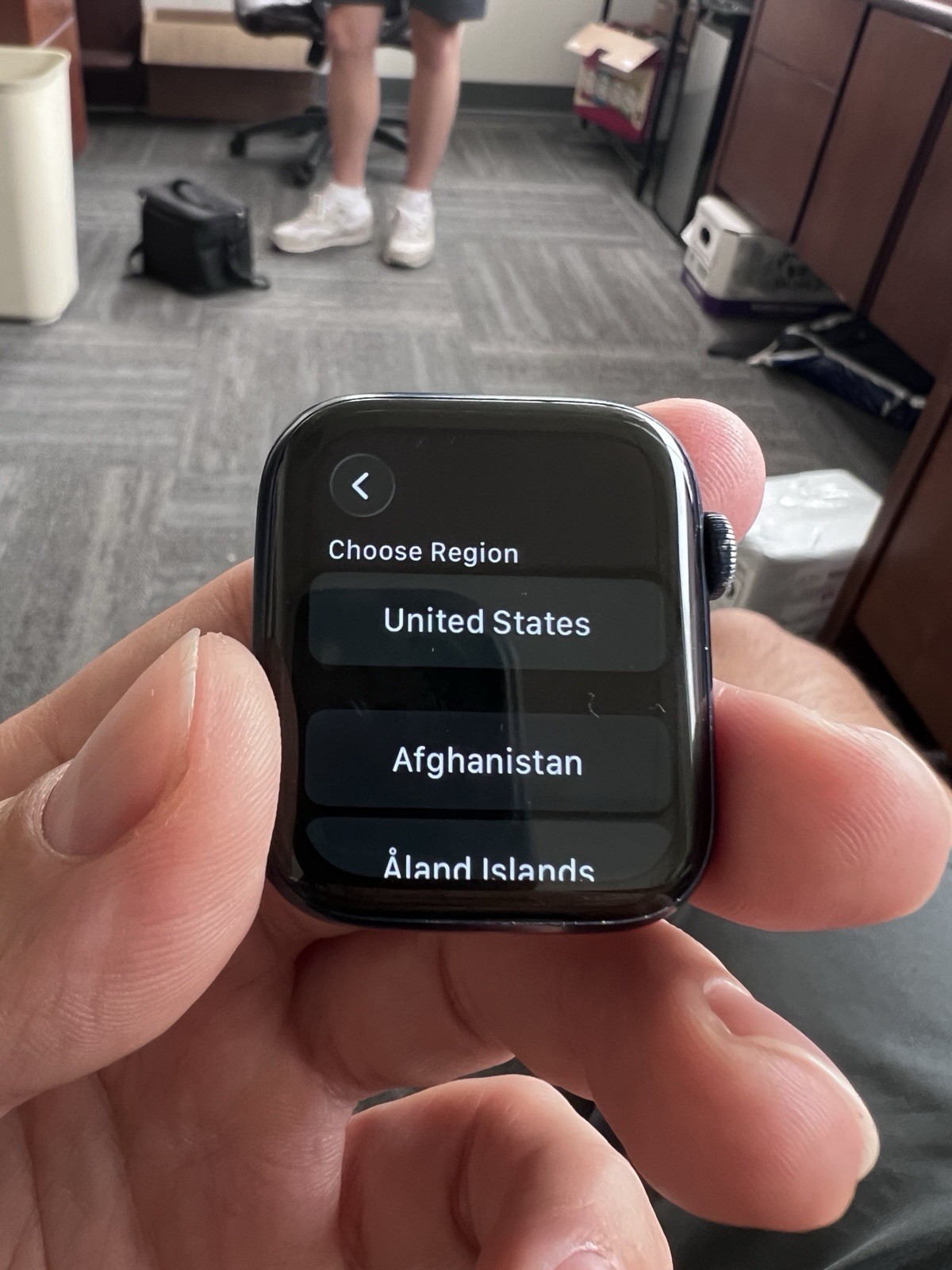 Apple Watch Series 6 44mm GPS Aluminum Broken Back Glass – Fully Functional