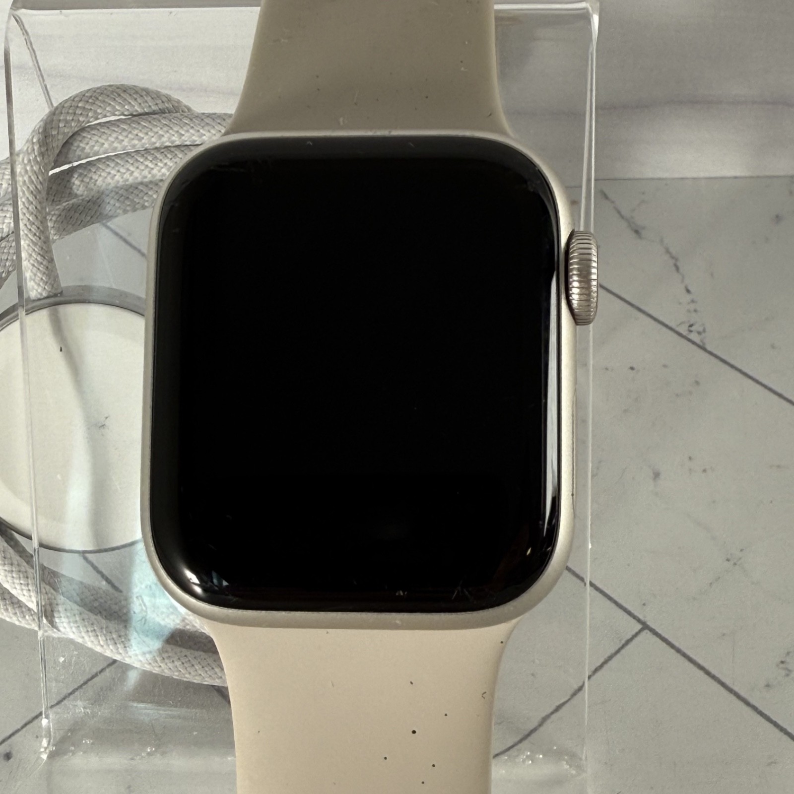 Apple Watch SE 2nd Gen A2726 40mm Starlight WiFi + Cellular Unlocked #A81