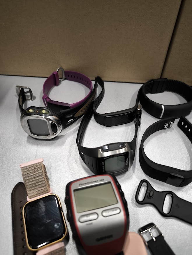 Lot of 20 Mixed Smartwatches – Untested, Used, Various Brands