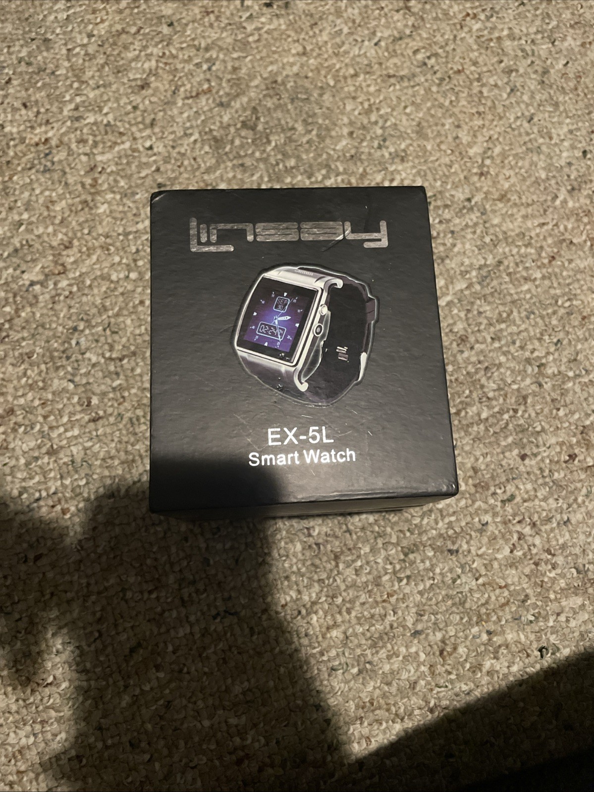 Linsay EX-5L Red IPS TouchScreen Bluetooth Smart Watch