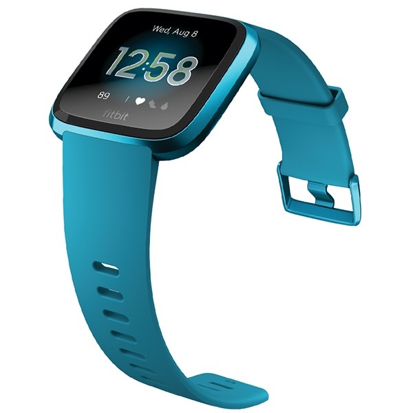 Fitbit – Versa Lite Edition Smartwatch – Marina Blue – FB415BUBU