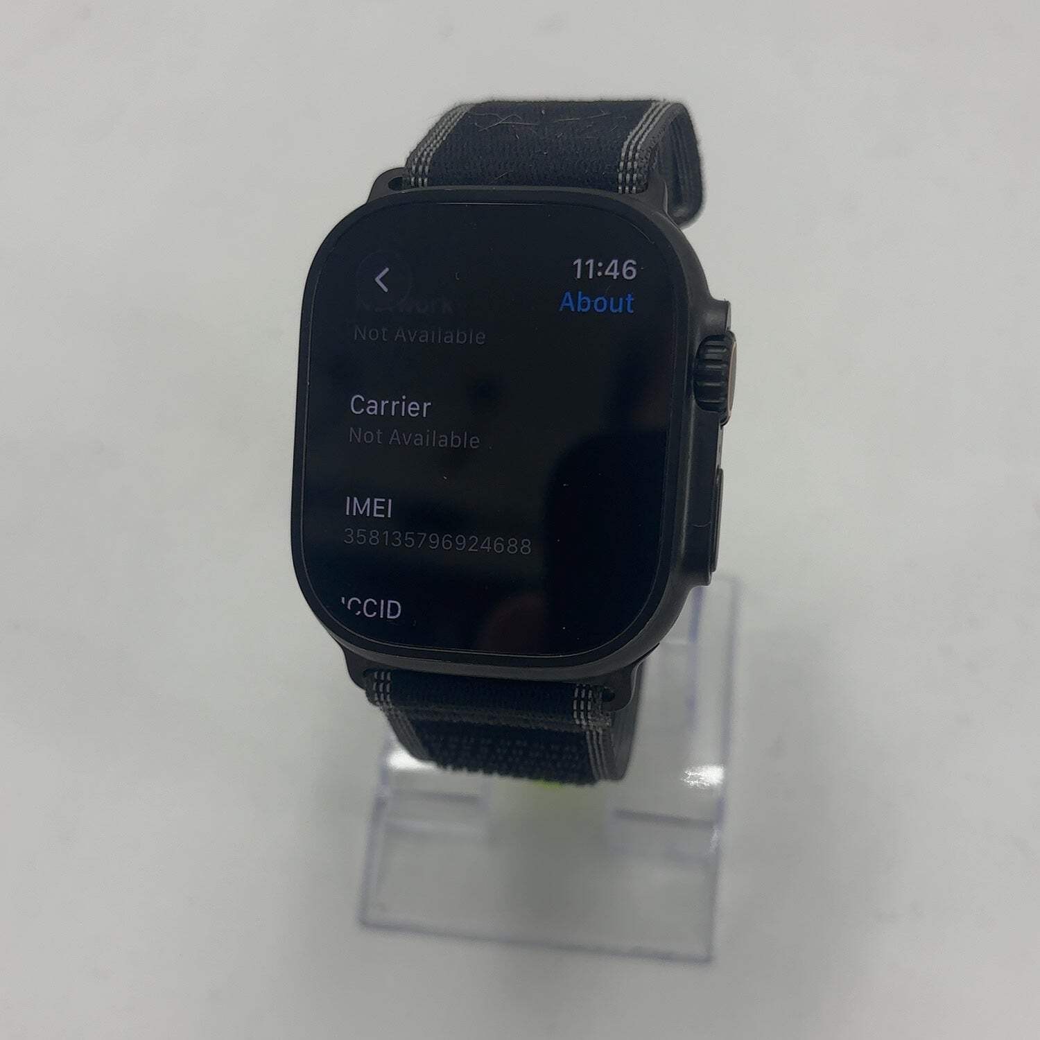 Unlocked Apple Watch Ultra 3 49MM Natural Titanium Aftermarket Band MF1D4LW/A