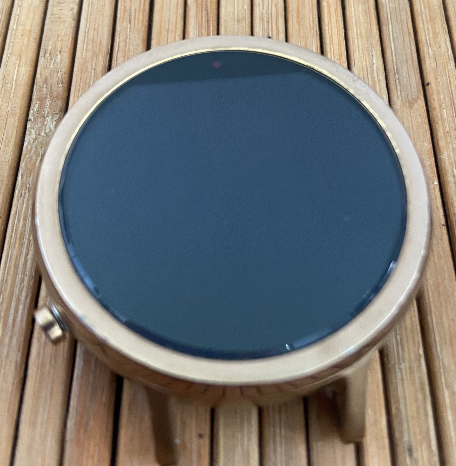 Motorola Moto 360 2nd Gen 42mm Rose Gold Smartwatch Touchscreen Fault