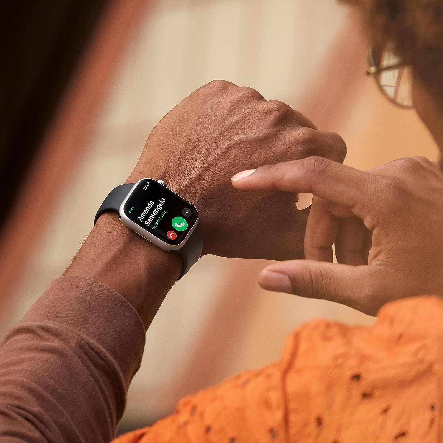 Apple Watch Series 8 45mm Midnight Tracker Blood Oxygen ECG Apps – WATCH ONLY!!!