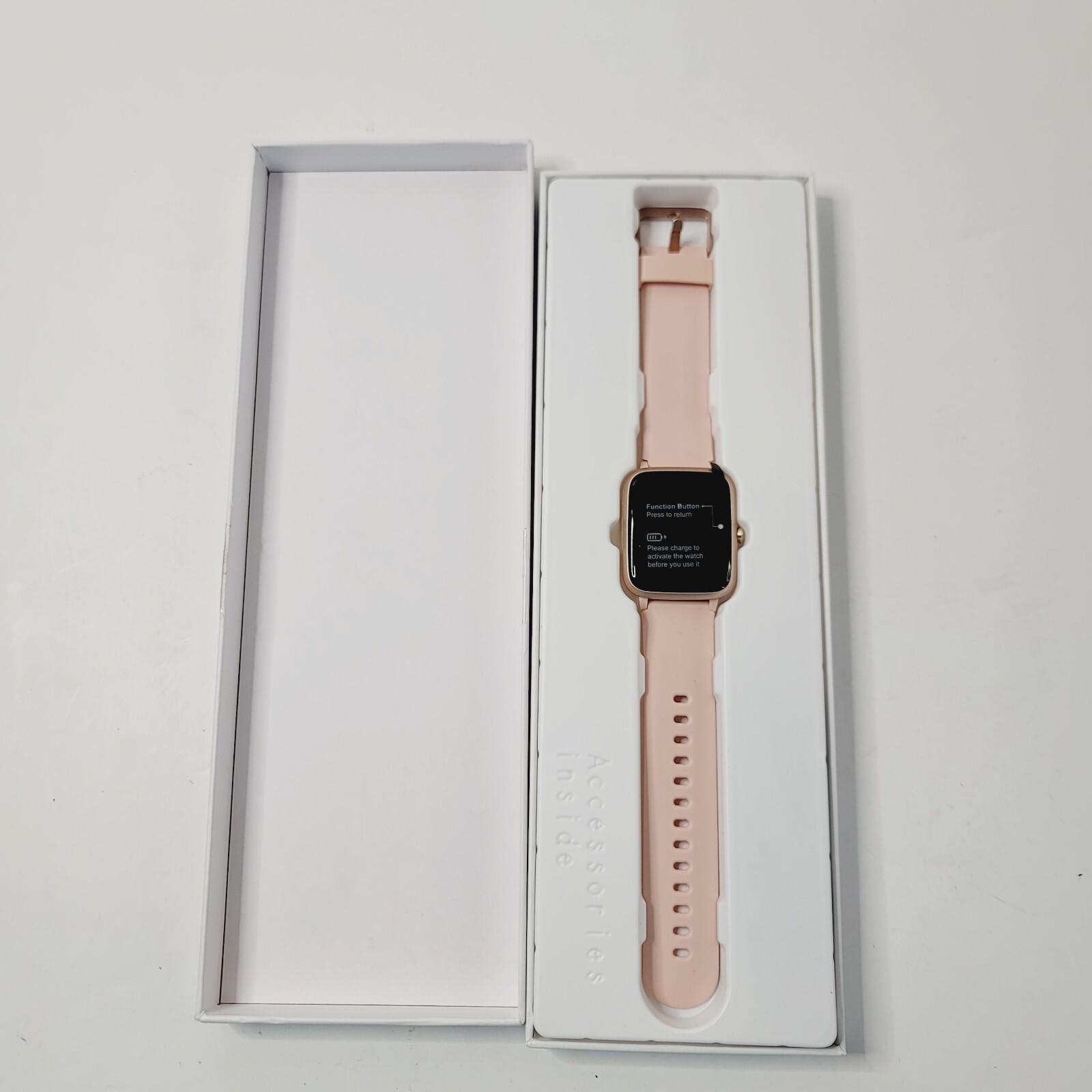 Letsfit Smart Watch ID205L Fitness w/Heart Rate Monitor PINK