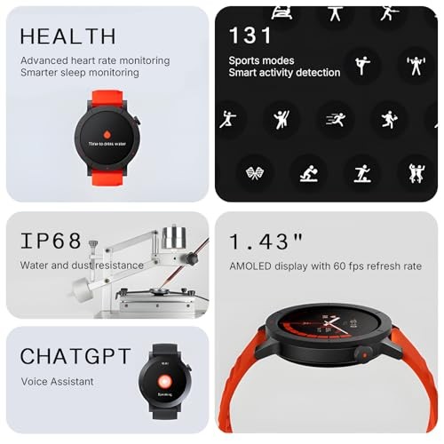 CMF by Nothing Watch 3 Pro Smartwatch 1.43″ AMOLED GPS orange D399