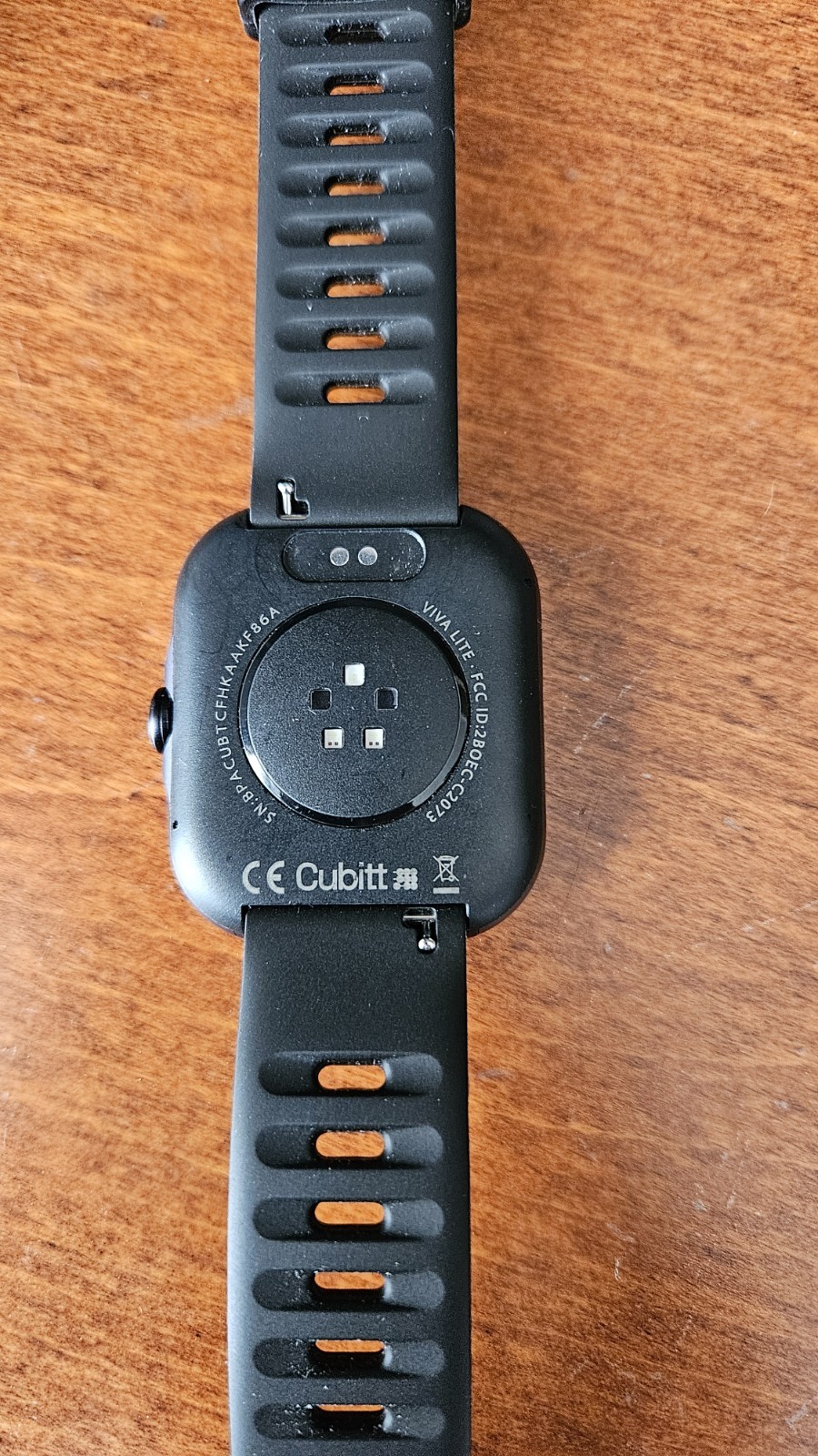 Cubitt Viva Lite Smartwatch, 1.85” AMOLED, Built-In GPS, Bluetooth Calls, Black