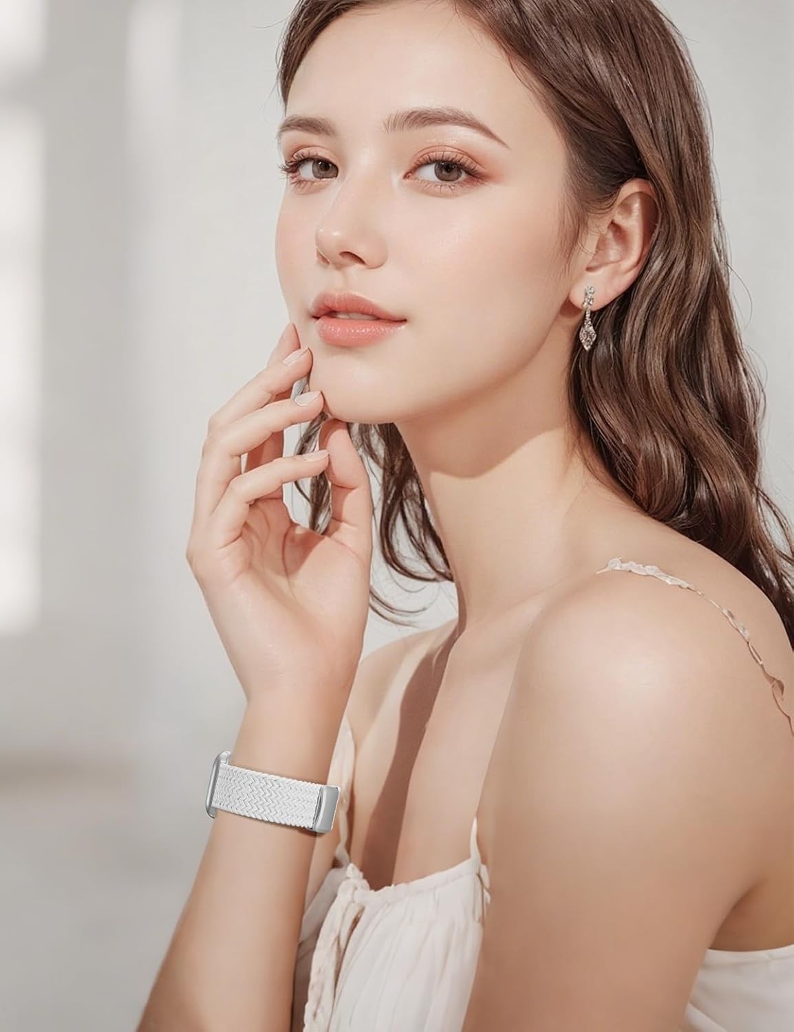 Nylon Strap Compatible with Apple Watch Series 7 38mm 40mm 41mm 44mm