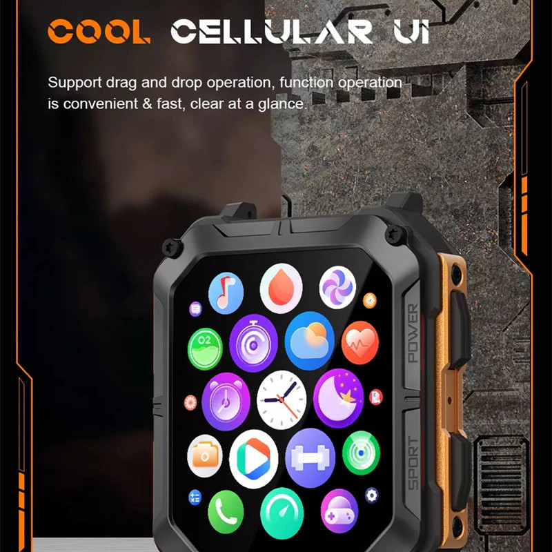 2023 Newest Smart Watch C20 PRO 1.83 Inch Men Music BT Call Outdoor Sports Fitne