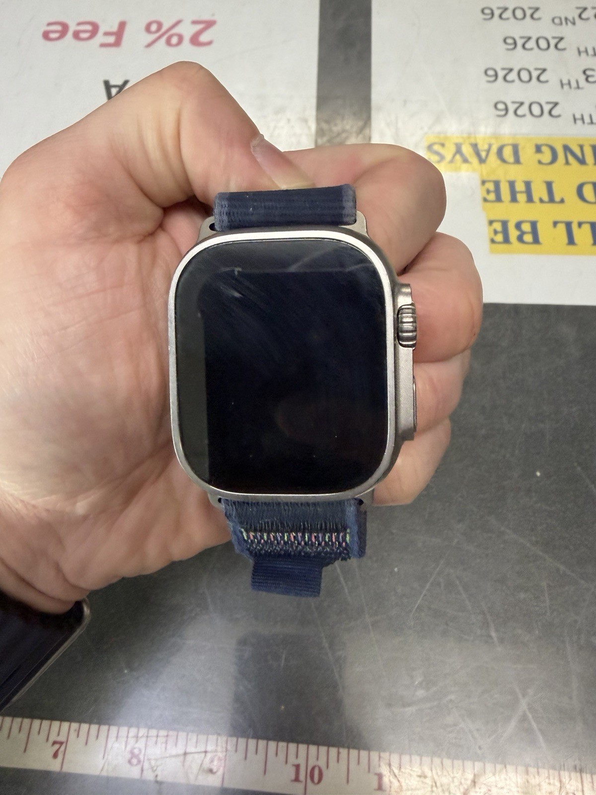 Unlocked Apple Watch Ultra 2 49MM Natural Titanium A2986