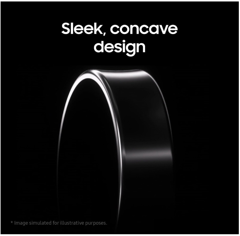 Samsung Galaxy Ring, AI Smart Ring, Fitness Monitor, Sleep Tracker, Up to 7 Days