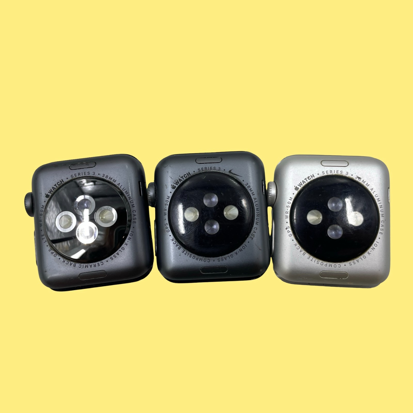 FOR PARTS x9Apple Watch Series3 A1861 A1860 A1859 A1858 38mm 42mm #1133 z65b32