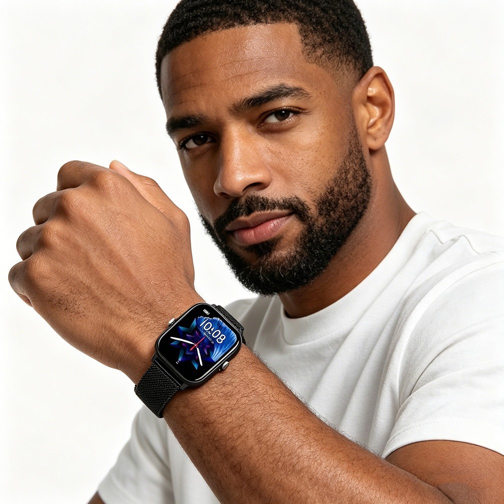 Bluetooth Smart Watch Waterproof Heart Rate Monitor for iPhone Android //%#