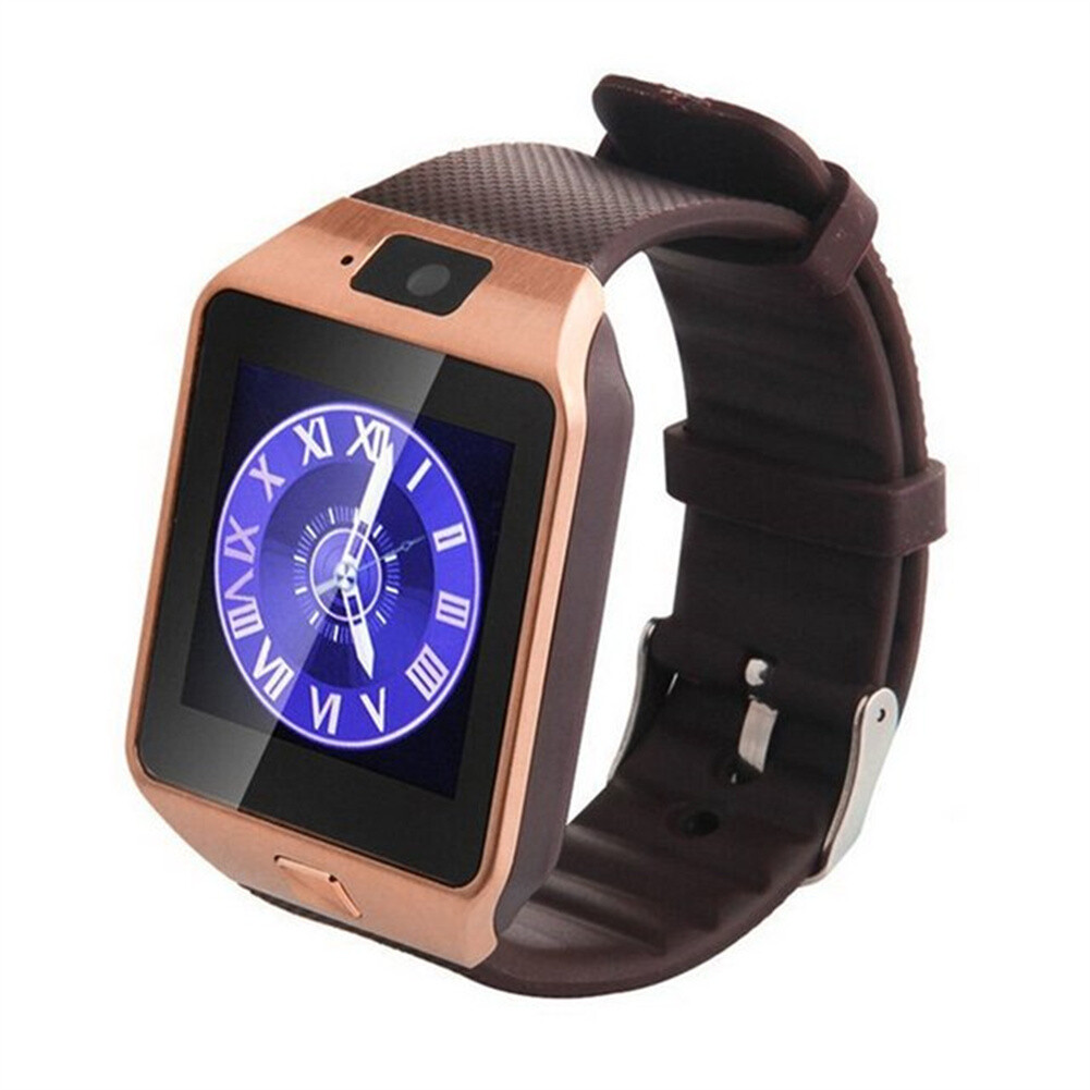 Bluetooth Smart Watch Phone Camera GSM Memory Card Slot For Android Cellphones