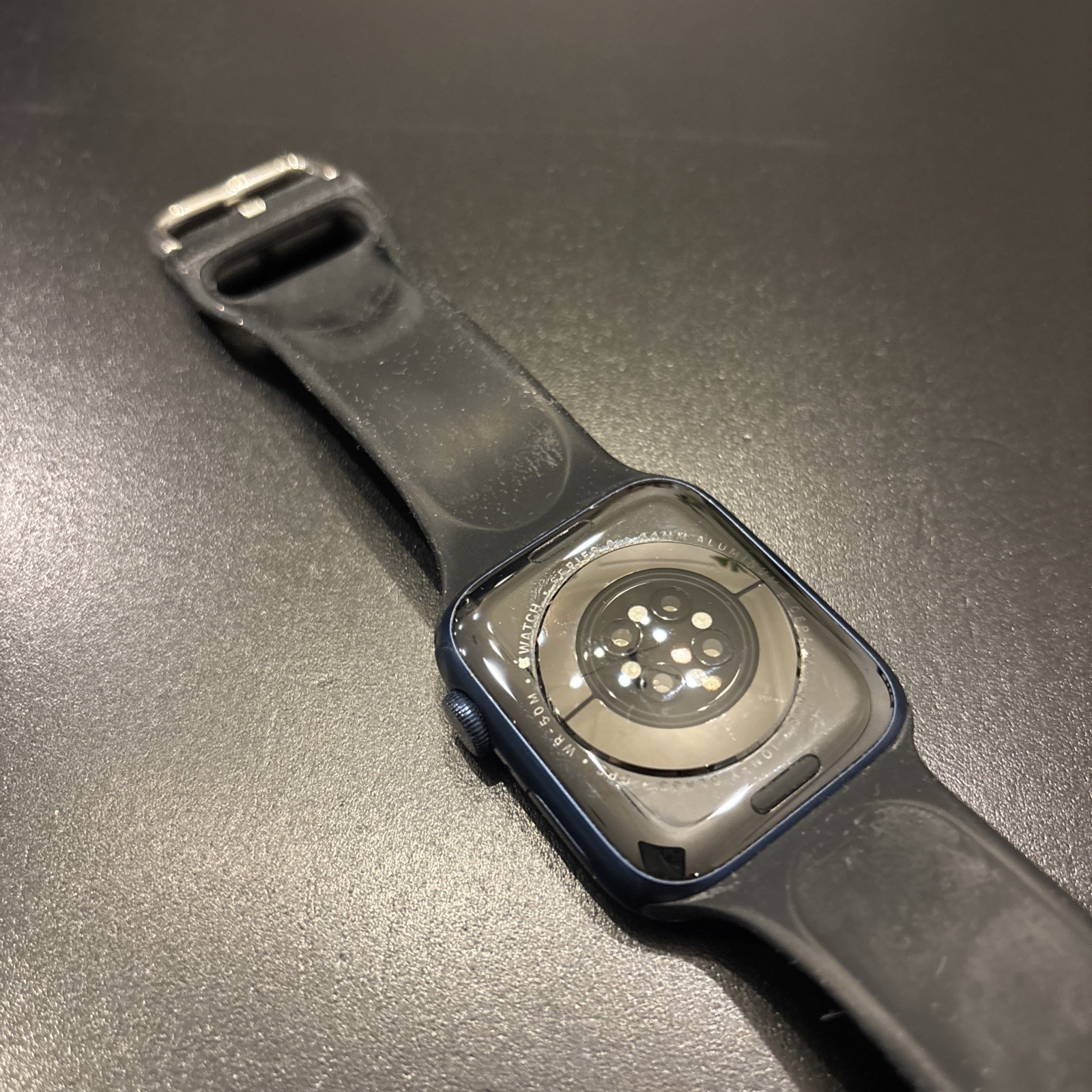 Apple Watch Series 6 44mm GPS Aluminum Space Gray + Blue Sport Band 32GB