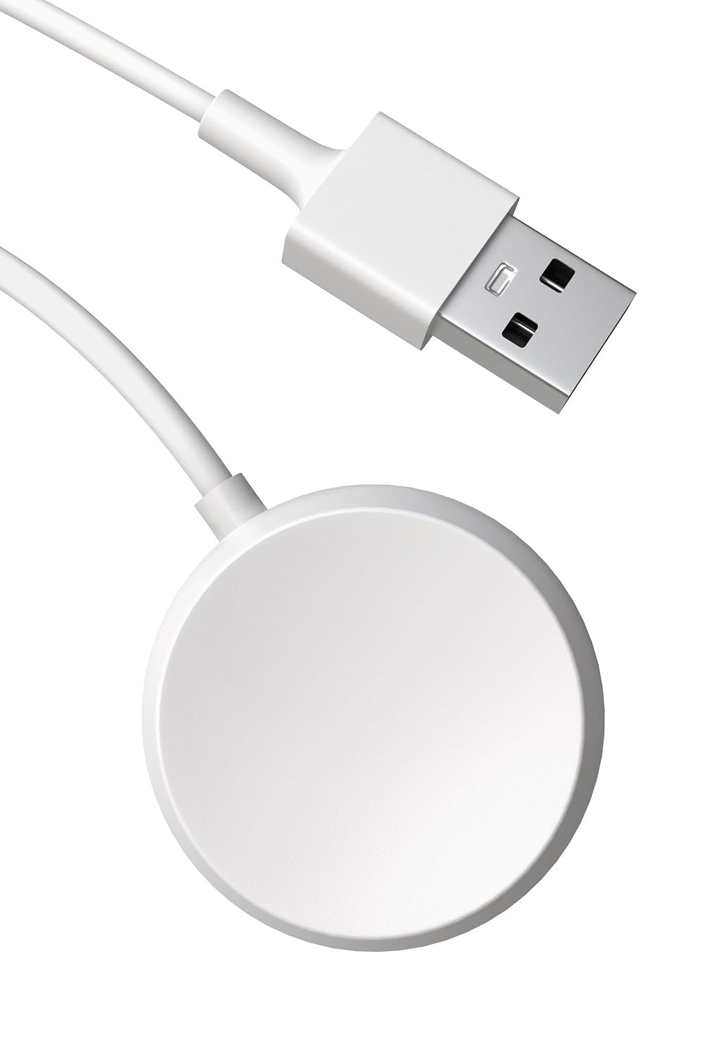3.3Ft USB Charging Cable for Google Pixel Watch 1, Replacement Cord in White