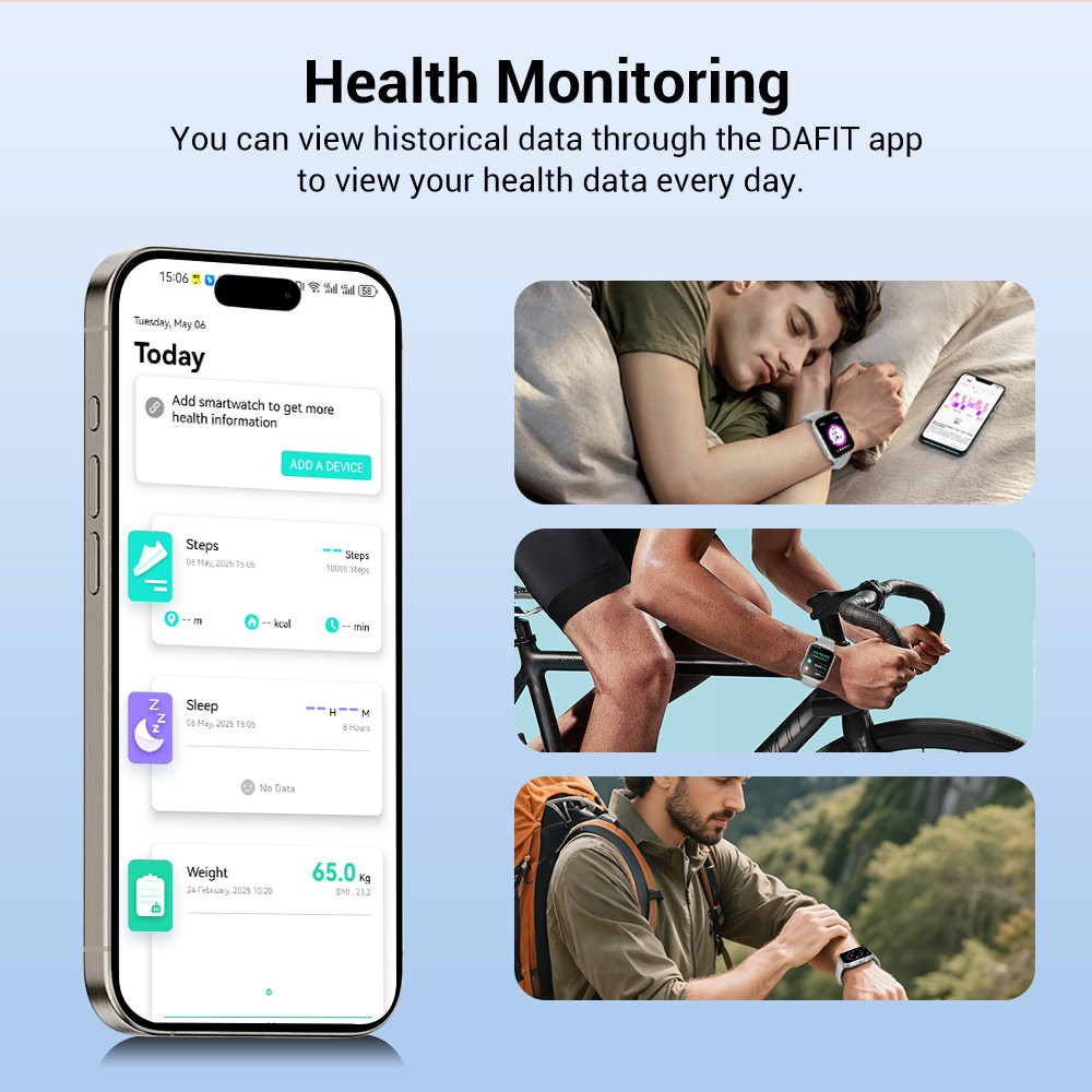 Medical Fitness Smart Watch Heart Rate Sleep Monitor Activity Tracker Bluetooth