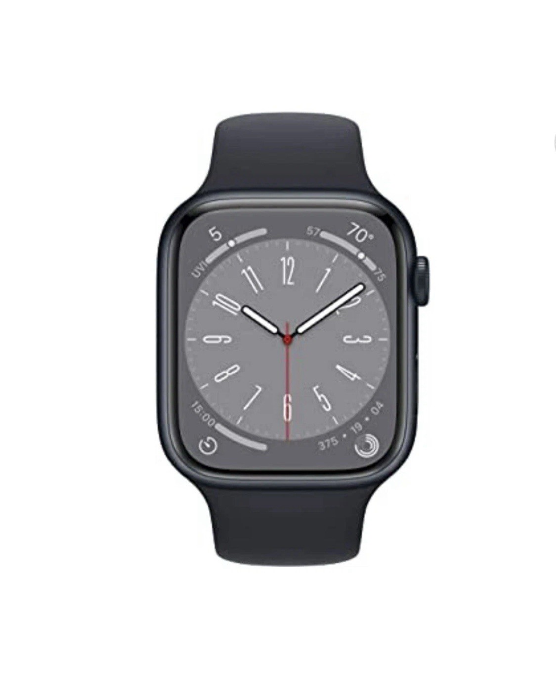 Apple Watch Series 8 GPS 41/45mm Midnight Starlight Red Silver M/L