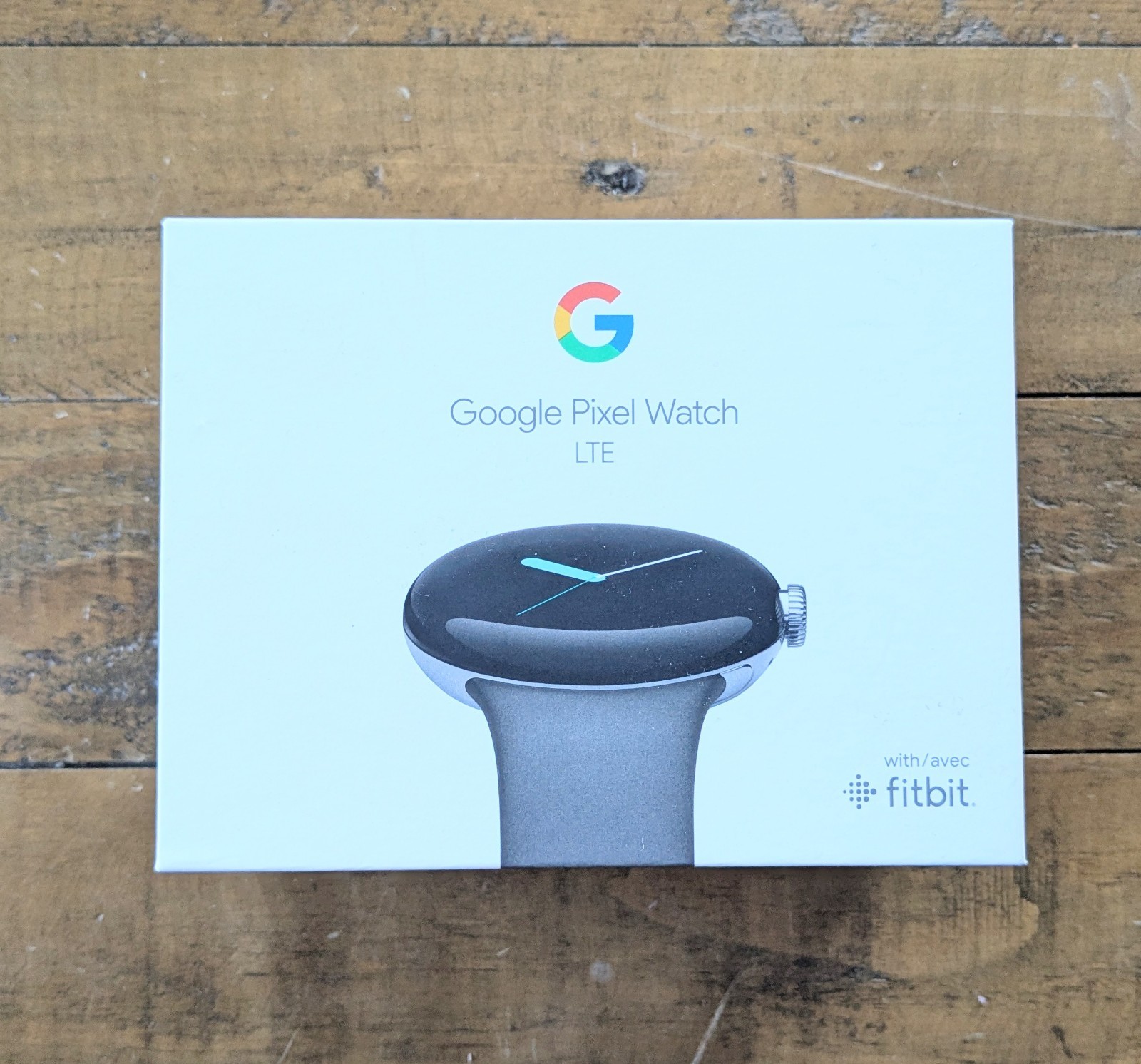 Google Pixel Watch 1st Gen (Previous Model) Matte Black Stainless Steel New Open