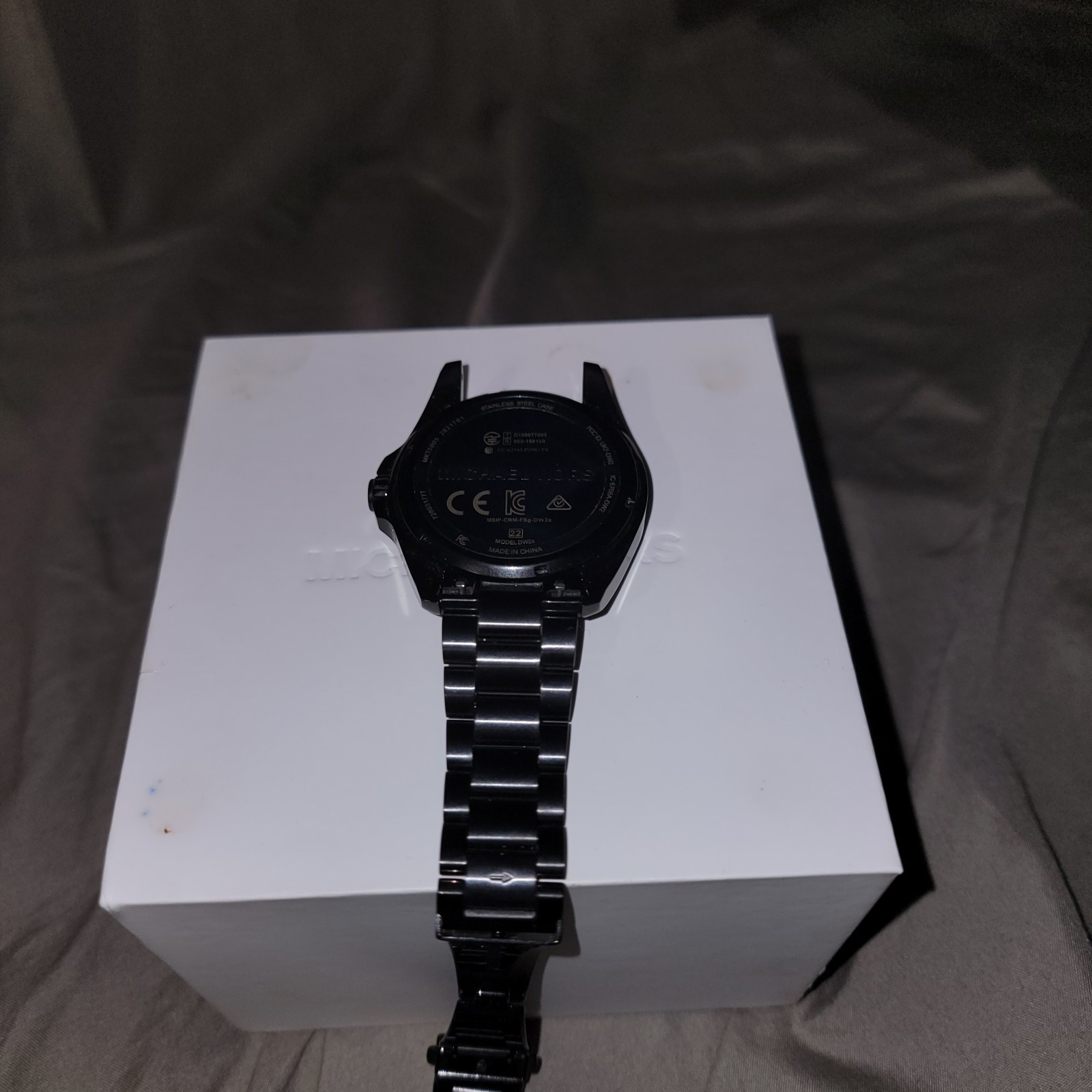 Michael Kors Access Smart Watch Model DW2c Black Stainless