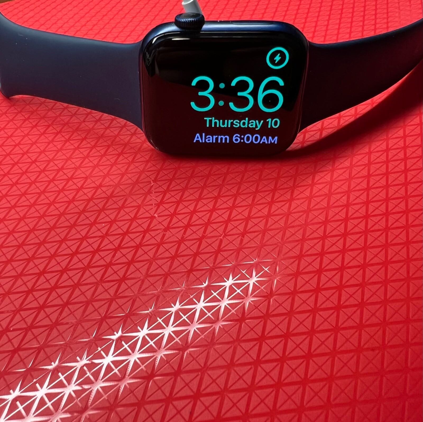 Apple Watch Series 6 44mm Blue Aluminum Case Deep Navy Sport Band GPS WiFi