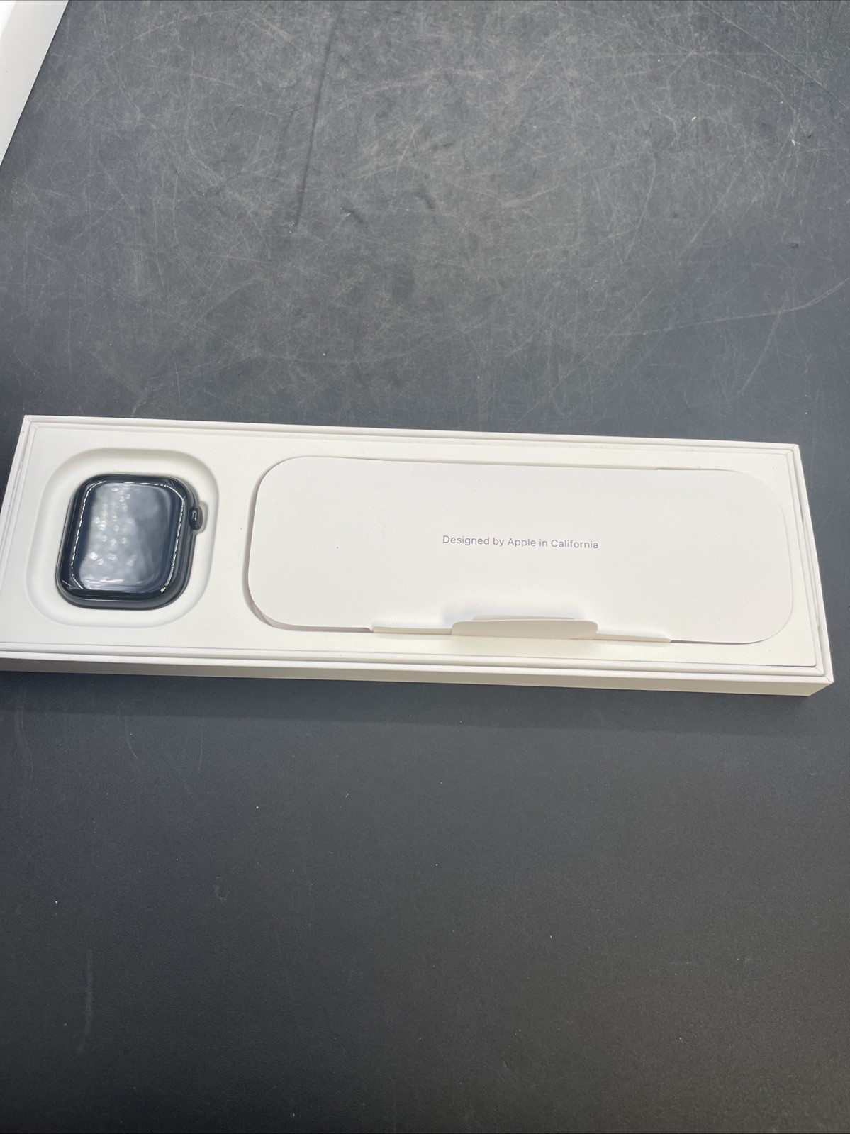 Apple Watch Series 10 42mm GPS Jet Black Case w Ink Sport Loop MWWG3LW/A 2024