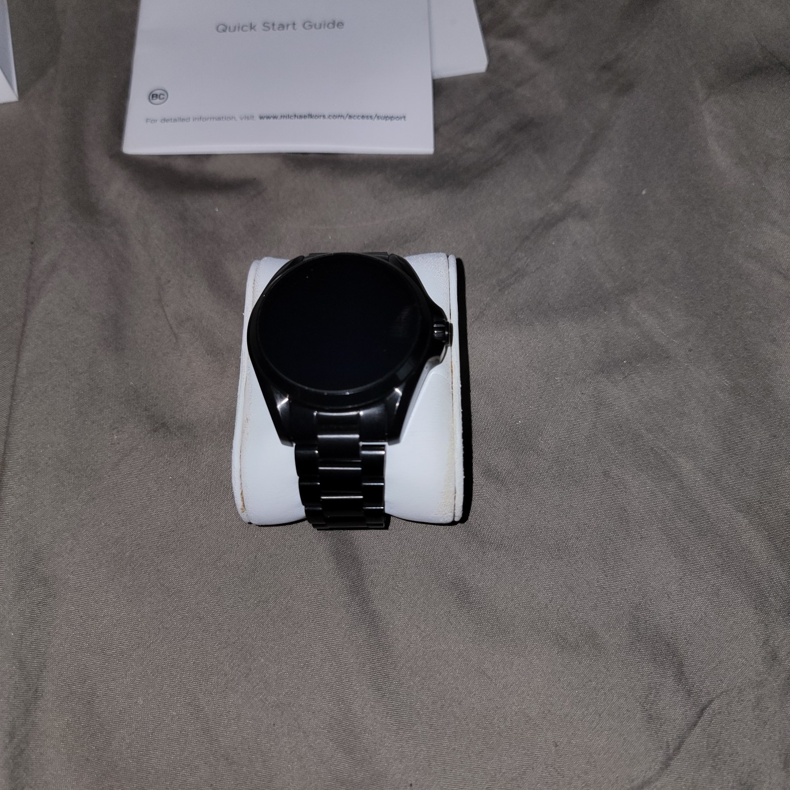 Michael Kors Access Smart Watch Model DW2c Black Stainless